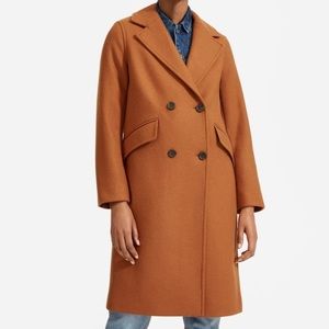 Everlane The Italian ReWool Overcoat Long